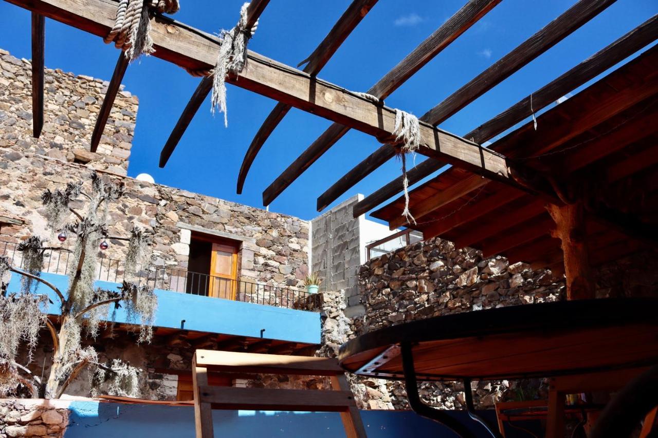 Hospedaje Pizza Azul Catorce Exteriör bild